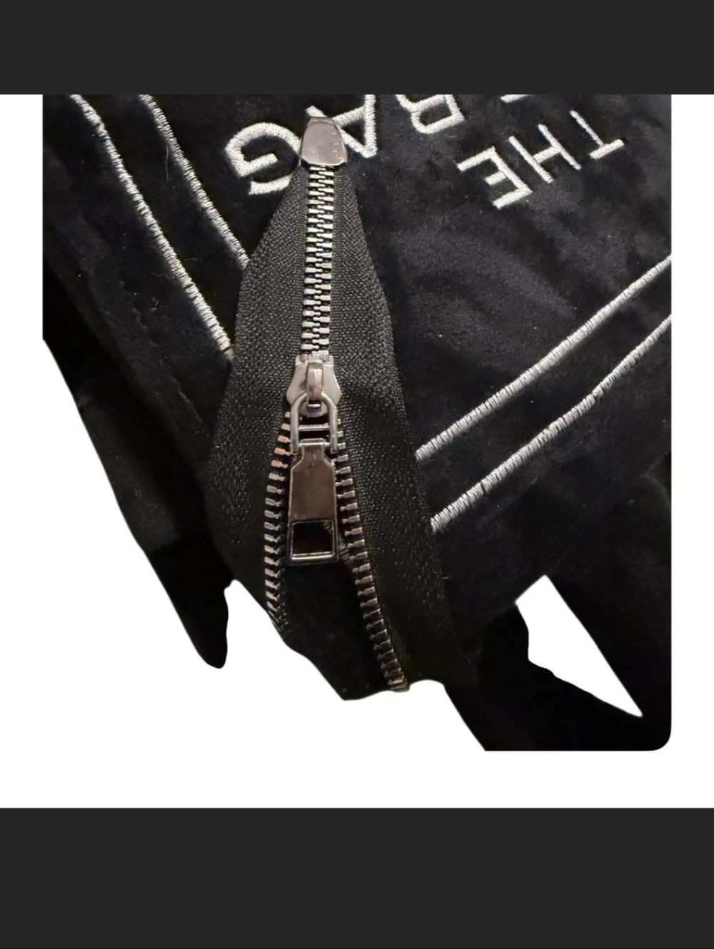 Marc Jacobs Black Velvet 'The Tote Bag' Small Tote - Picture 9 of 9